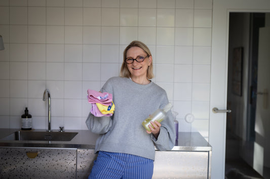 Anne X SINI: Kodin siivoustarvikkeet ja -rutiinit