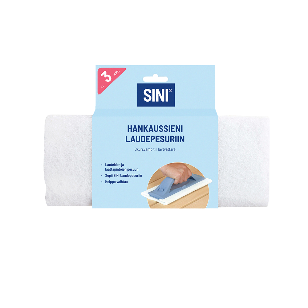 Hankaussieni laudepesuriin, 3 kpl