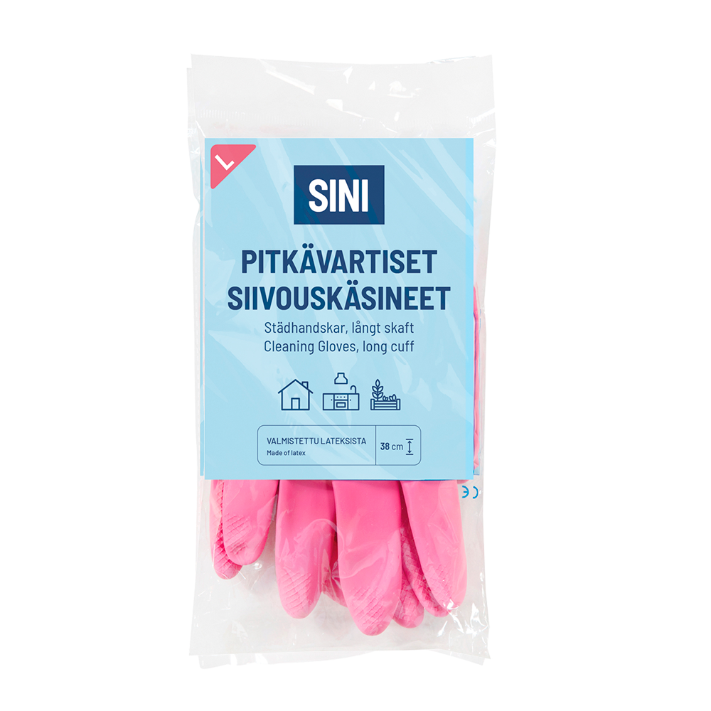 Pitkävartiset siivouskäsineet
