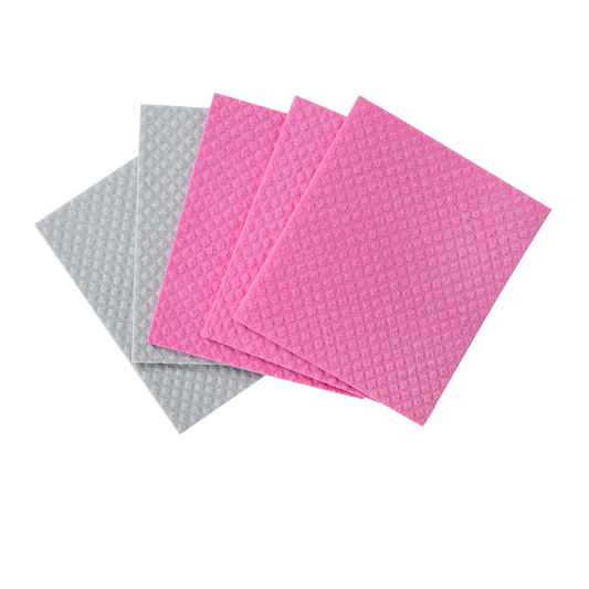 Kostea sieniliina 5 kpl - Roosa nauha