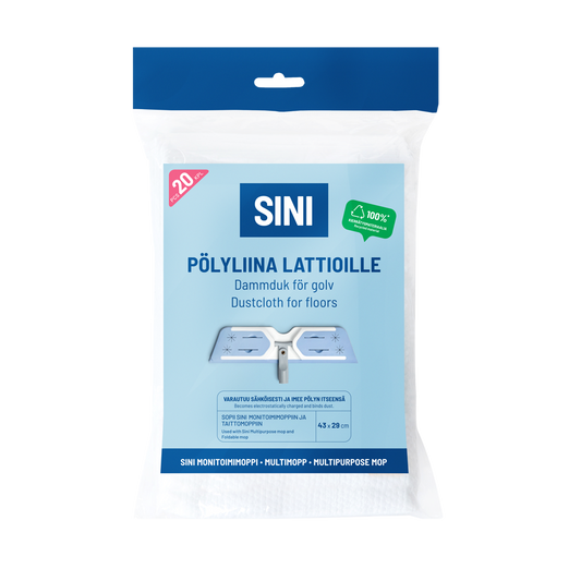 Pölyliina lattioille 20 kpl/pkt