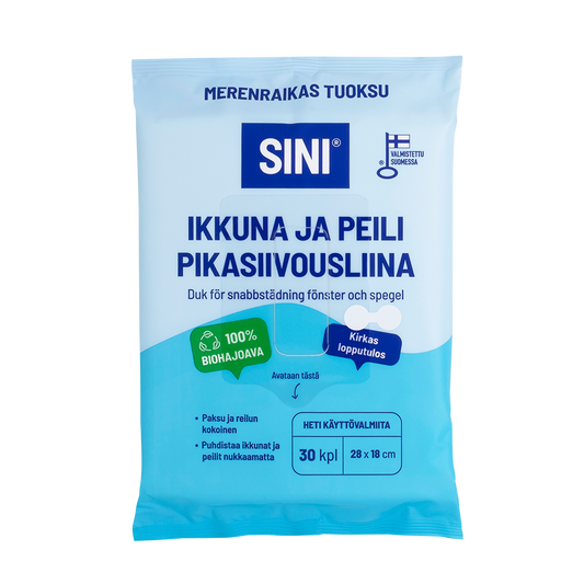 Ikkuna ja peili pikasiivousliina, 30 kpl