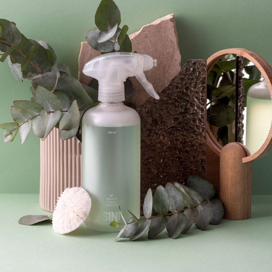 WC- puhdistusaine, starttipakkaus – pullo + 2 tablettia