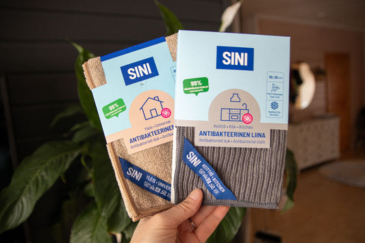 Testissä Sinin antibakteeriset uutuusliinat