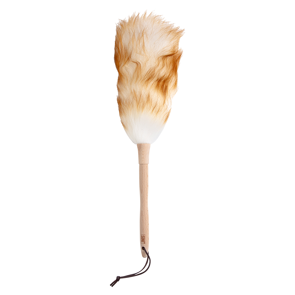 Pölyhuiska, aitoa lampaanvillaa
