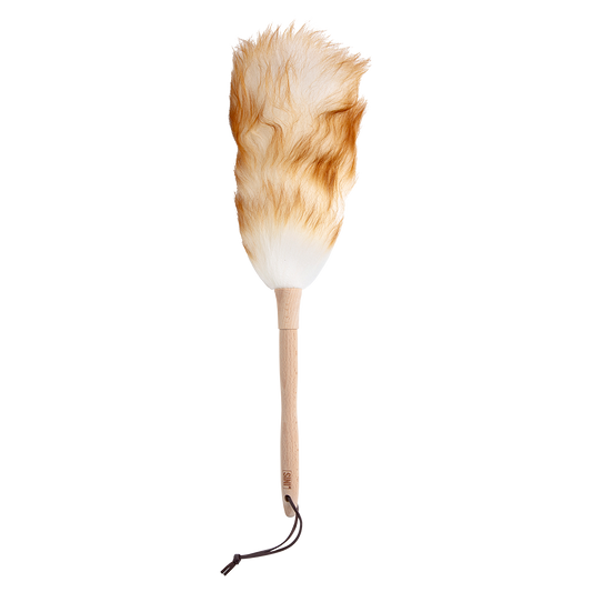 Pölyhuiska, aitoa lampaanvillaa