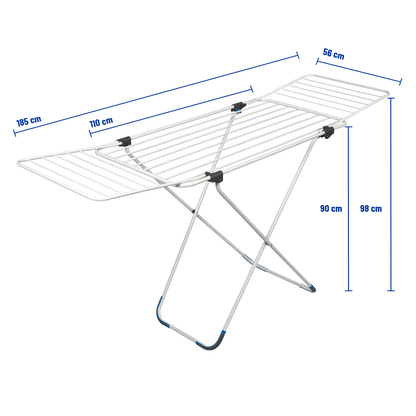 Kuivausteline Forma - jämäkkä pyykkiteline