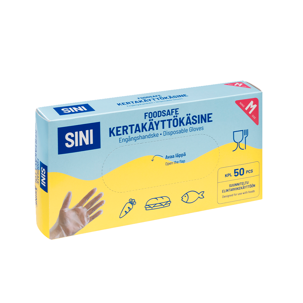 FoodSafe Kertakäyttökäsine 50 kpl