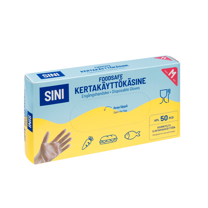 FoodSafe Kertakäyttökäsine 50 kpl