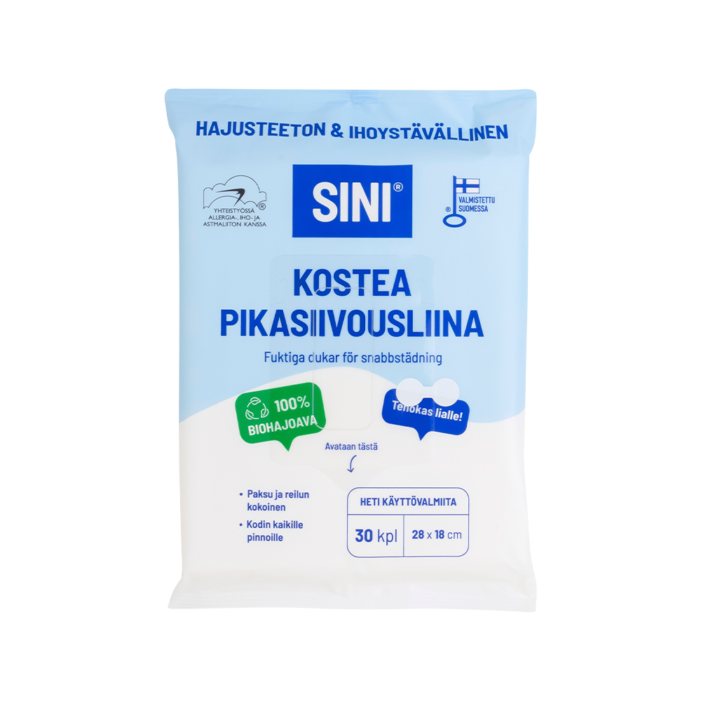 Kostea pikasiivousliina, 30 kpl