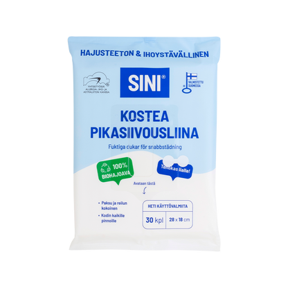 Kostea pikasiivousliina, 30 kpl