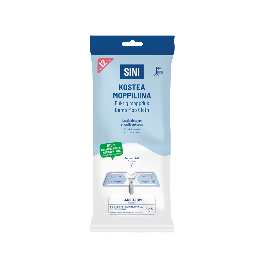Kostea moppiliina, 12 kpl