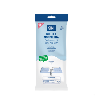 Kostea moppiliina, 12 kpl