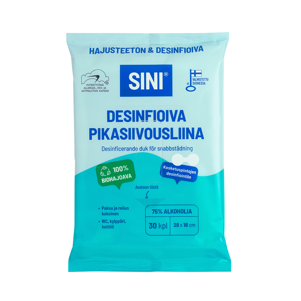 Desinfioiva pikasiivousliina, 30 kpl