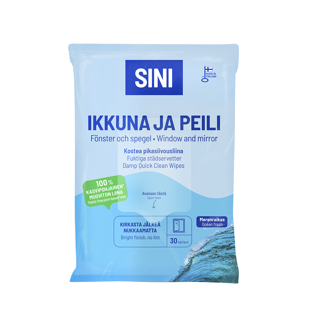 Ikkuna ja peili pikasiivousliina, 30 kpl