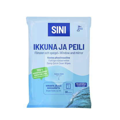 Ikkuna ja peili pikasiivousliina, 30 kpl