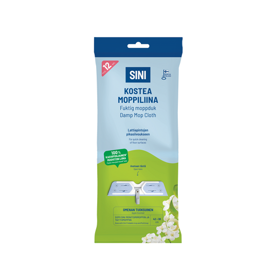 Kostea moppiliina omena, 12 kpl