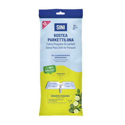 Kostea parkettiliina, 12 kpl