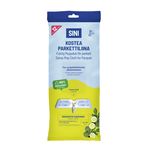 Kostea parkettiliina, 12 kpl
