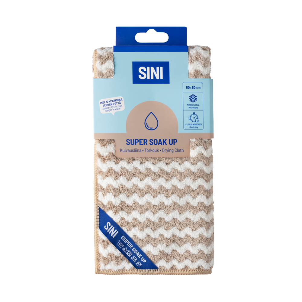 Super Soak Up kuivausliina 50 x 50 cm