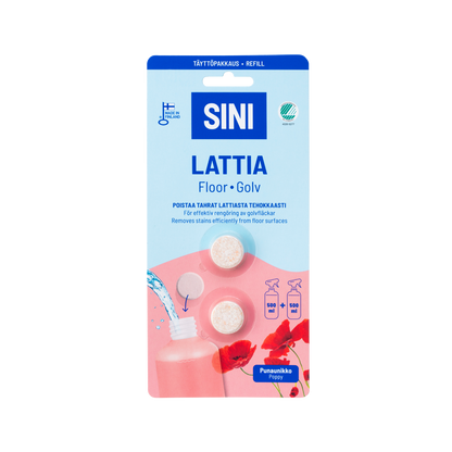 Lattiapuhdistusaine, täyttöpakkaus – 2 tablettia