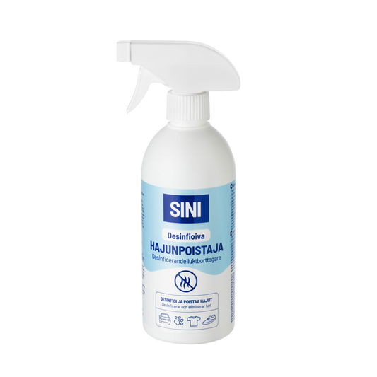 Desinfioiva hajunpoistaja 500 ml, hajusteeton