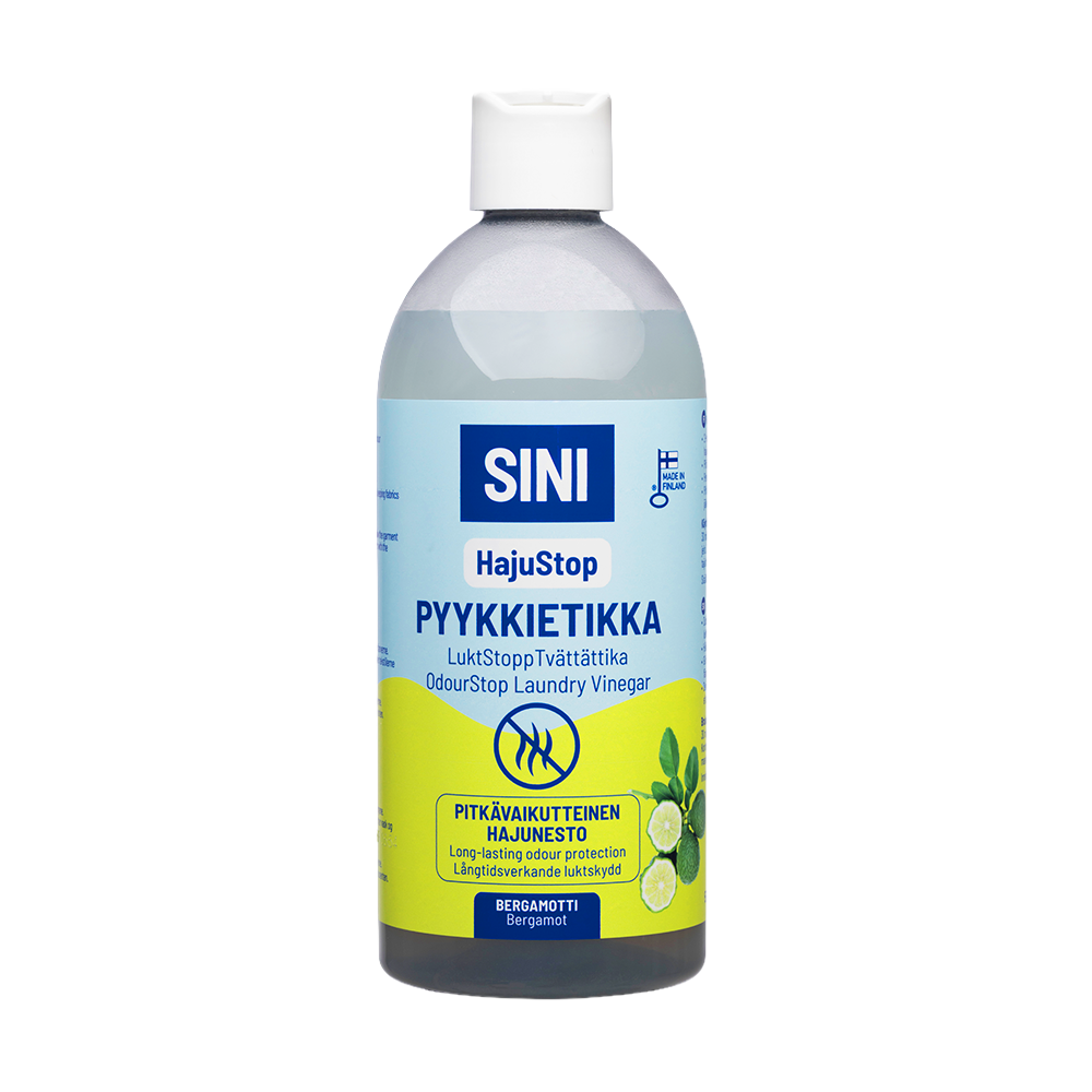 HajuStop pyykkietikka 500 ml, Bergamotti