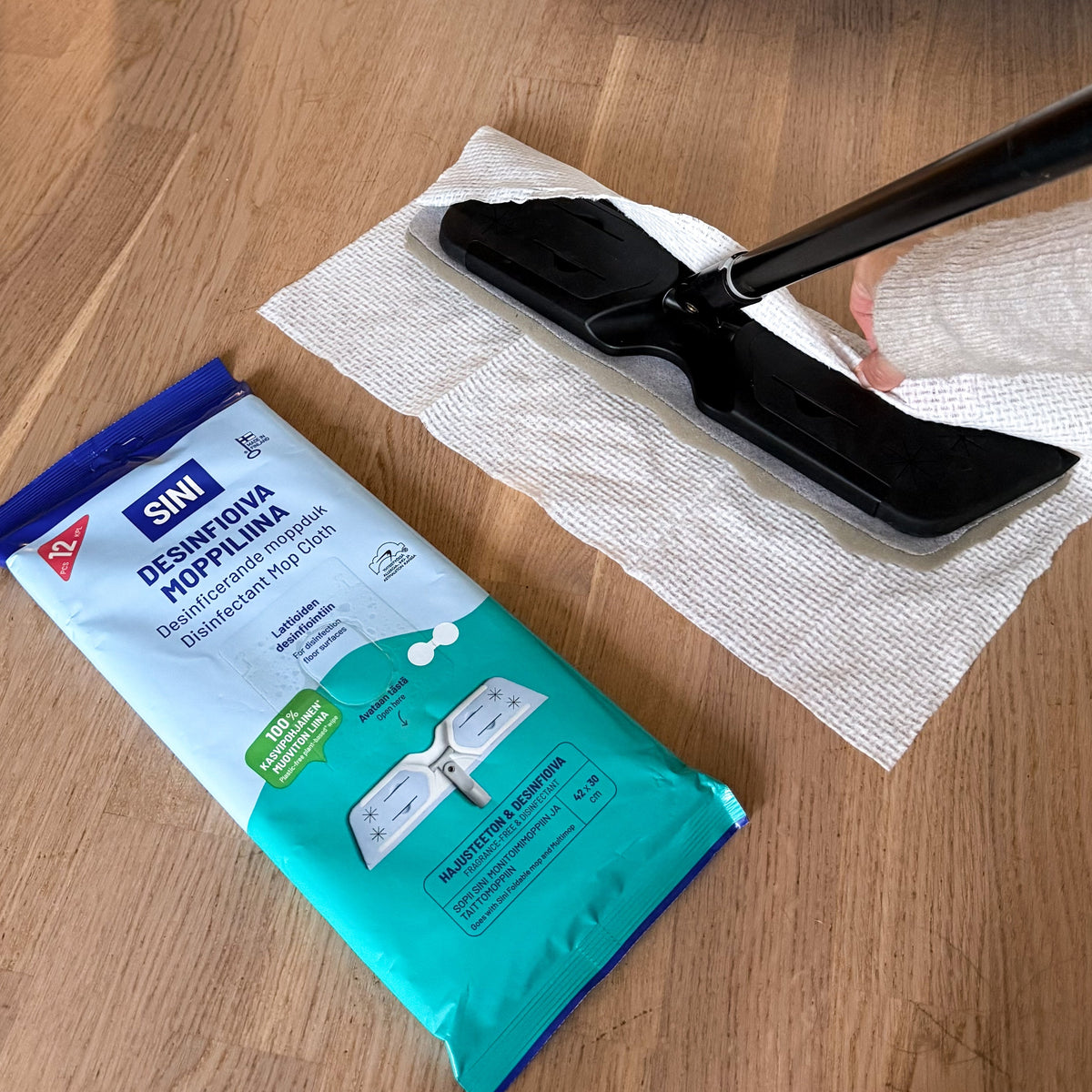 Desinfioiva Moppiliina 12 kpl