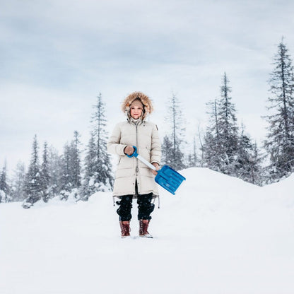 Kungs teleskooppilumilapio alumiinilistalla