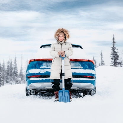 Kungs teleskooppilumilapio alumiinilistalla