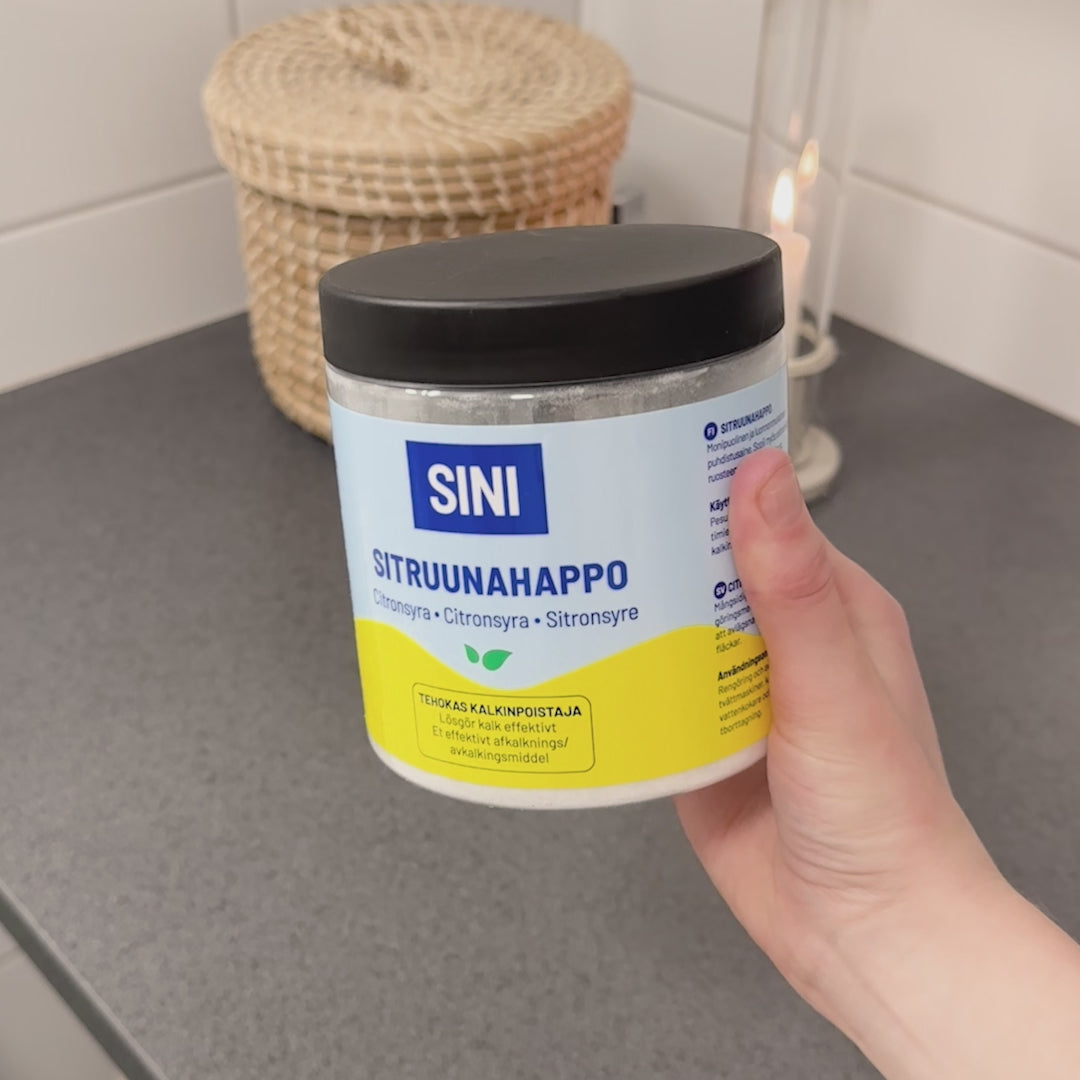 sini-sitruunahappo-kalkin-poistoon-sini-fi