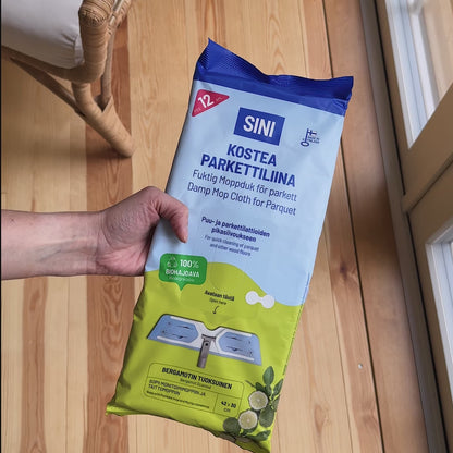 Kostea parkettiliina, 12 kpl