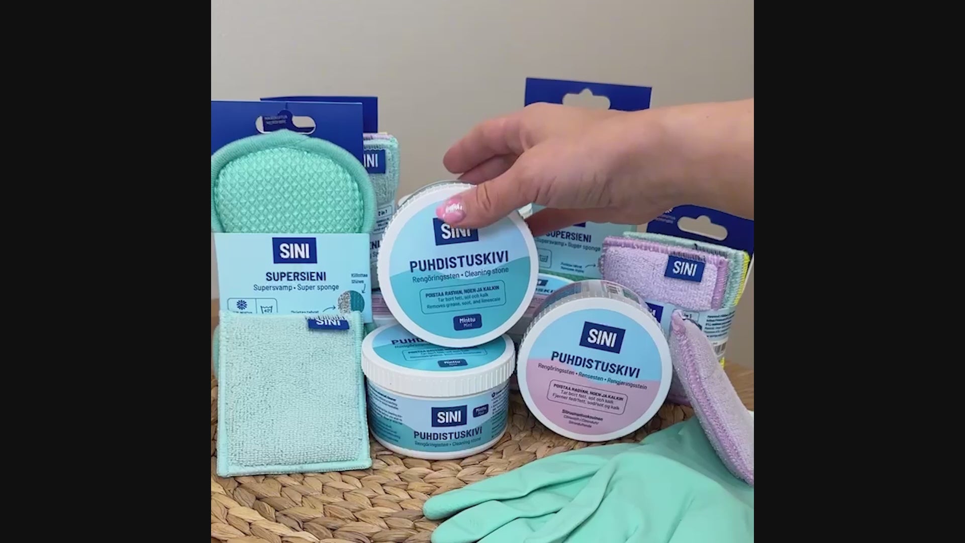 7042 SINI puhdistuskivi käyttövideo